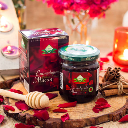 Themra Epimedium  EPIMEDYUMLU MACUN Aphrodisiaque 100 % naturel,  240g